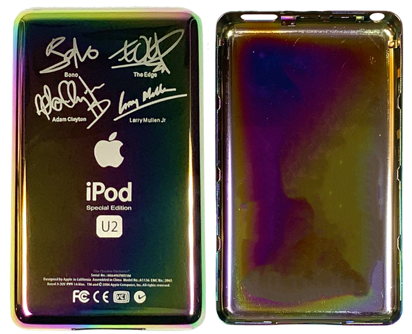 Thin Rainbow U2 Special Edition Backplate for Apple iPod Video 5th 5.5 A1136 & iPod Classic 6th 7th A1238