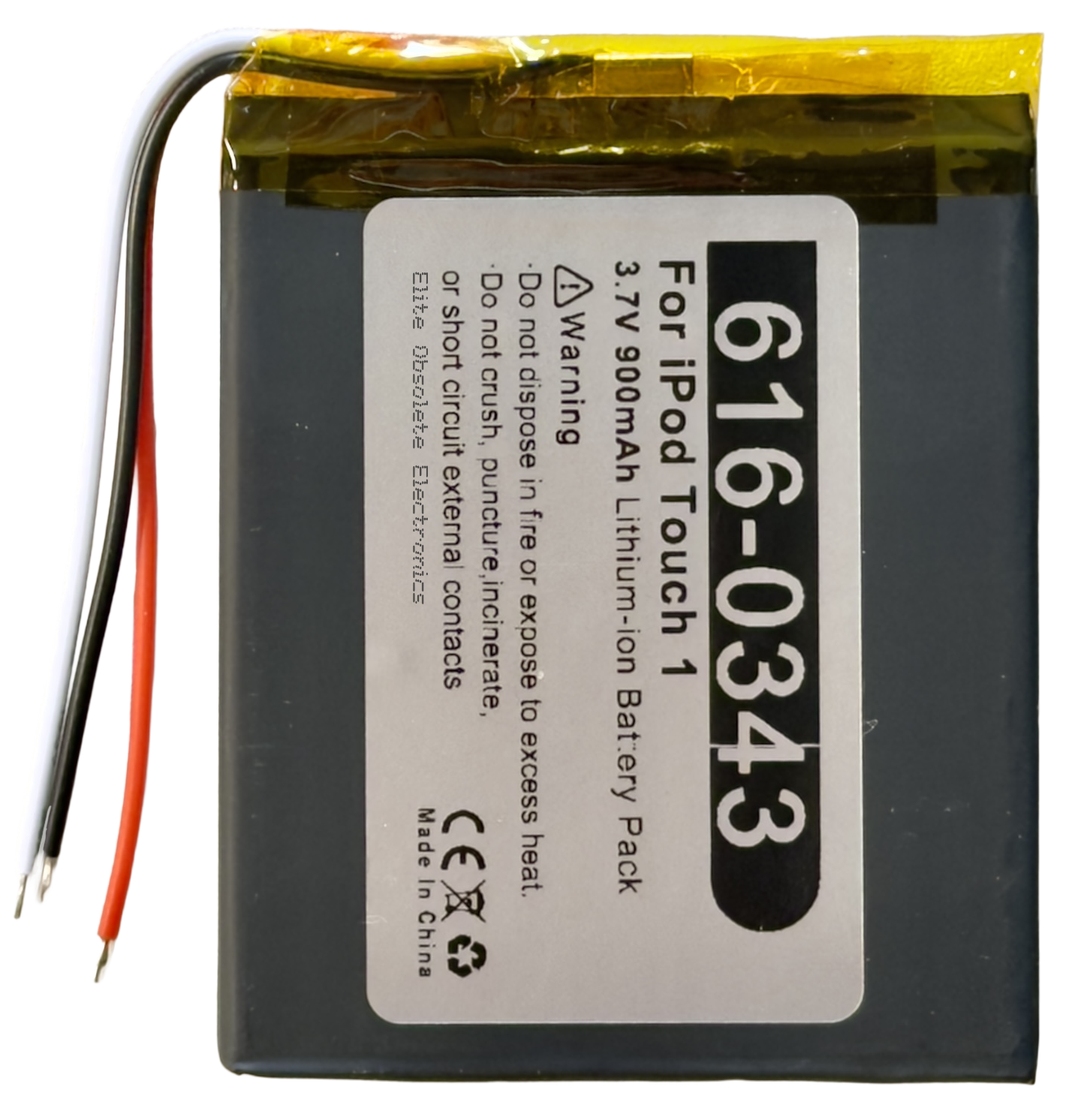 Apple iPod Touch 1st Generation Parts  Tagged "Battery"  Elite Obsolete  Electronics