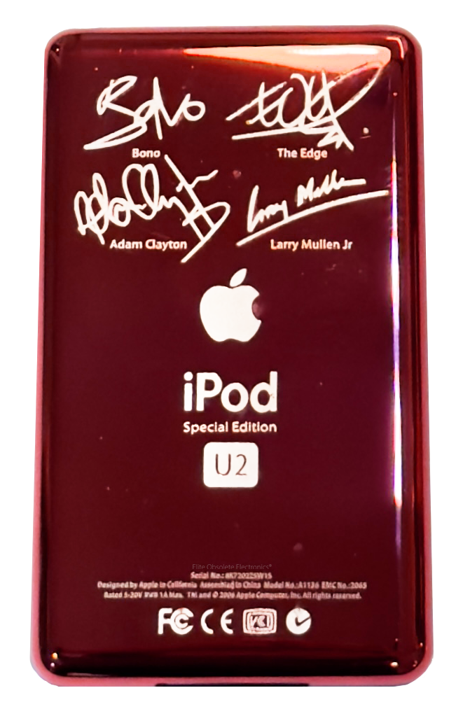 Thin Sangria Red U2 Special Edition Backplate for Apple iPod