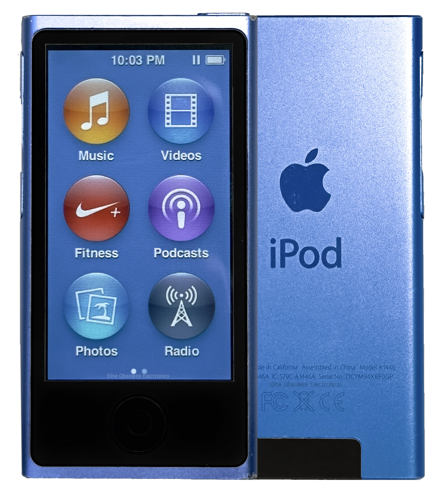 美品】Apple iPod nano 第7世代 16GB ブルー A1446 美品】Apple 美品】Apple iPod nano 第7世代 16GB ブルー A1446 美品】Apple
