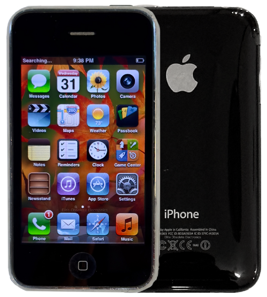 Original Apple iPhone 3GS Black A1303 8GB 16GB 2009 iOS 6.1.6 Used