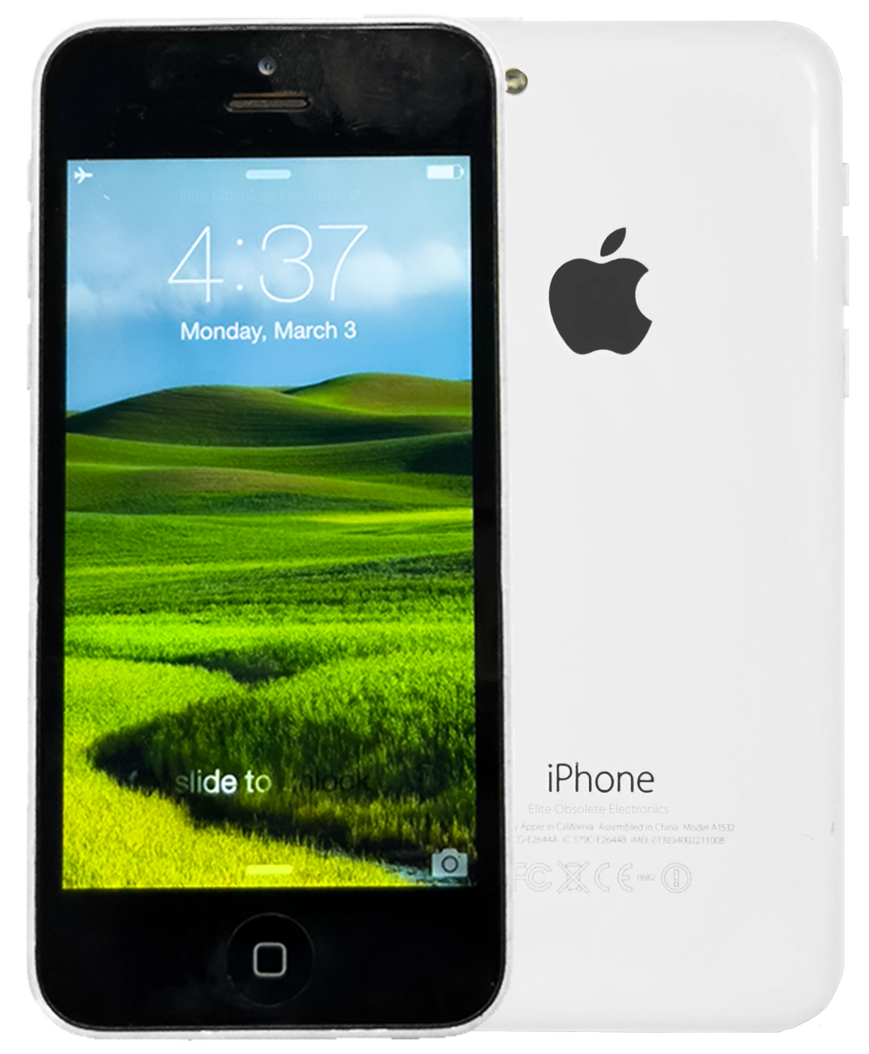 Rare Apple iPhone 5c 16GB White iOS 7.1.2 A1532 ME507LL/A New Battery Refurbished