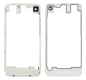 New Custom Transparent Clear White Replacement Back Glass for Apple iPhone 4 CDMA A1349