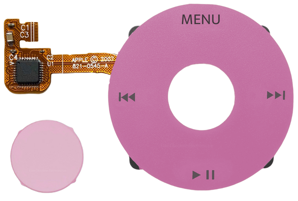 Pink Fizz Click Wheel Flex for Apple iPod Classic 6th 7th Generation A1238