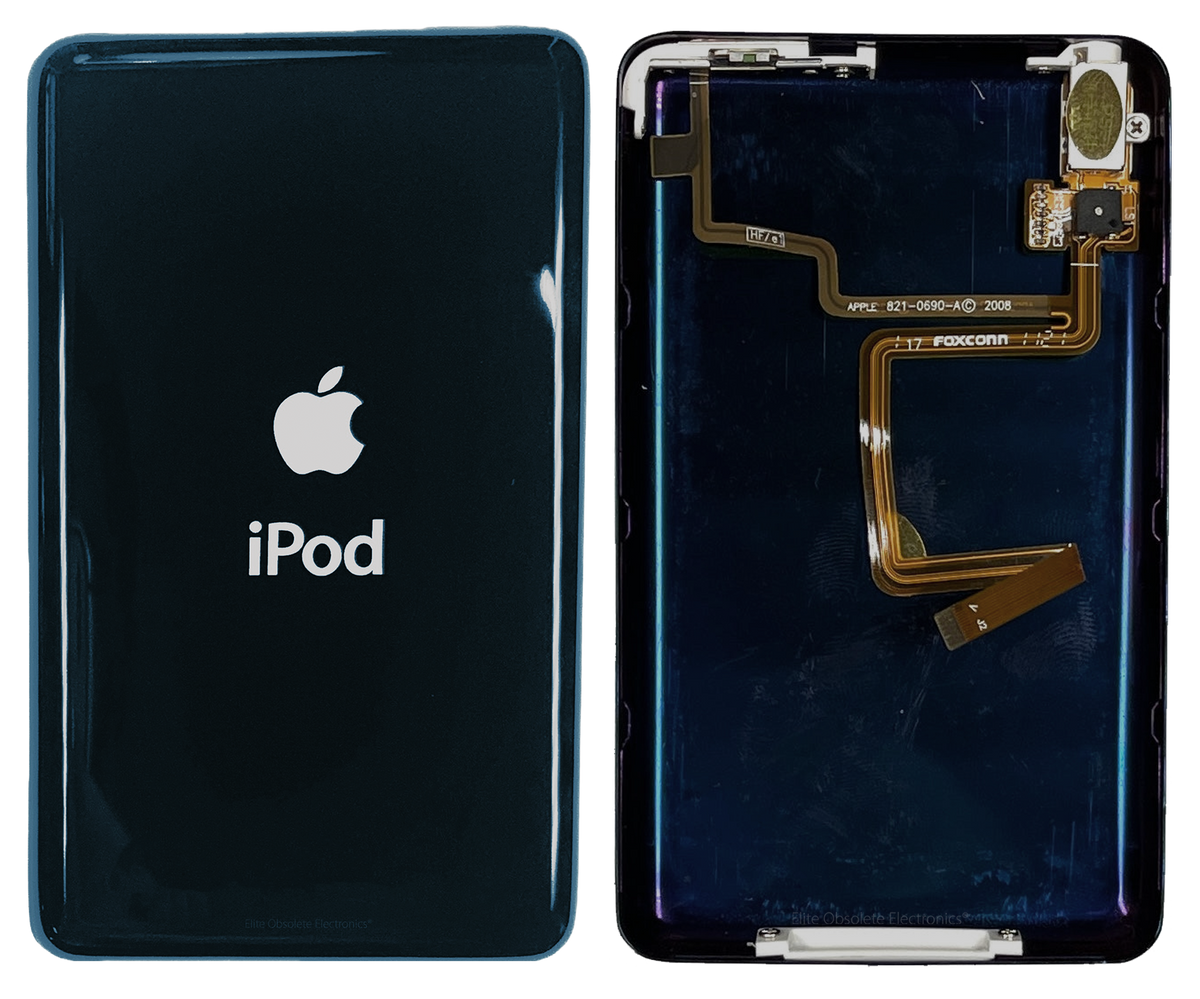 Thin Storm Cloud Blue Universal Backplate for Apple iPod Video 5th 5.5 ...