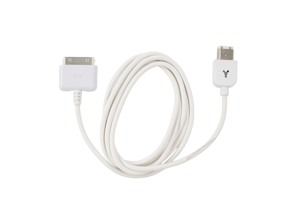 New 30-Pin Dock to FireWire 400 Charge & Sync Cable Generic for Apple iPod Classic & Mini (2 meter)