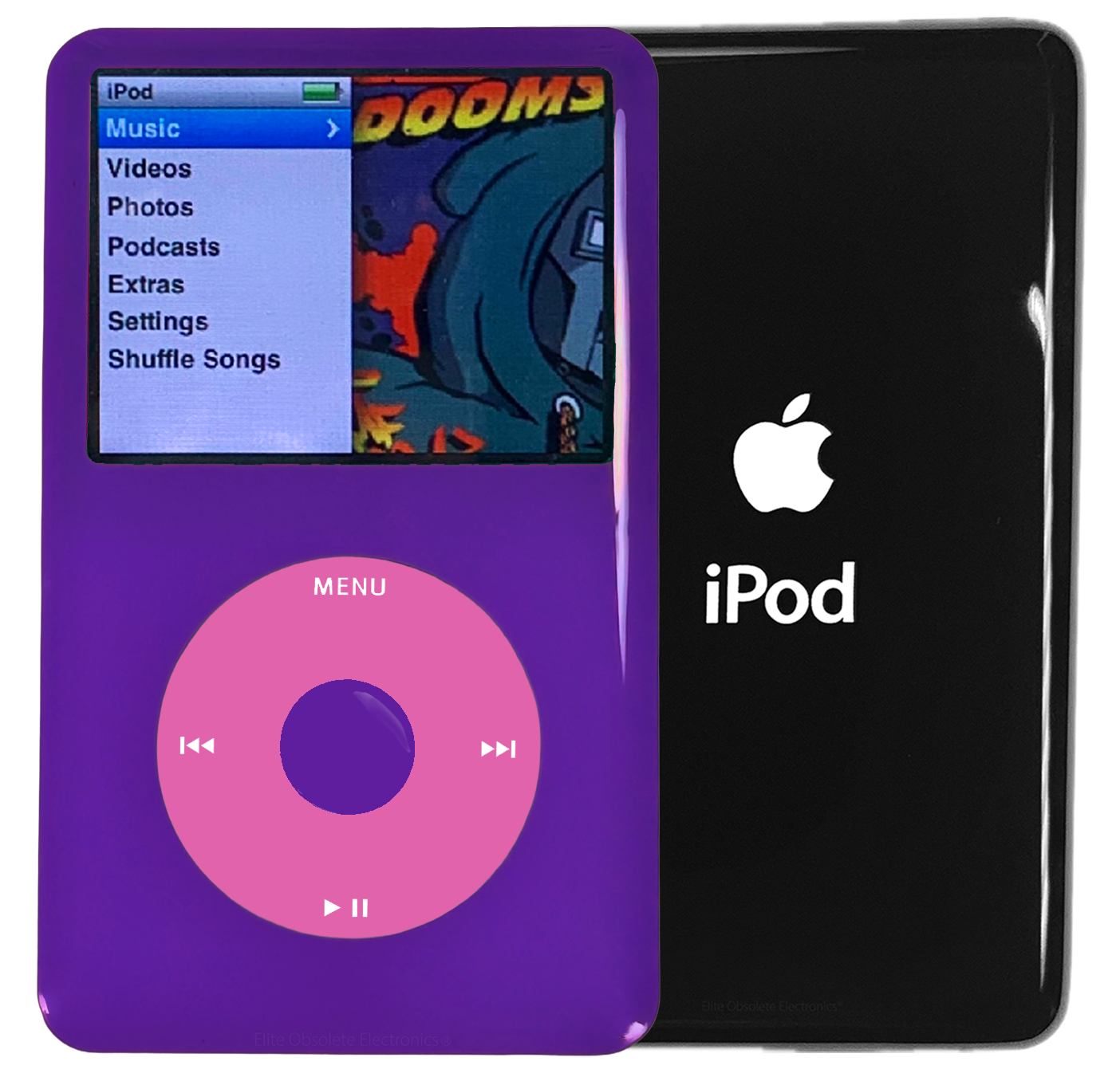 Elite Obsolete Electronics New iPod Classic Black Gray Red 80GB - 1TB