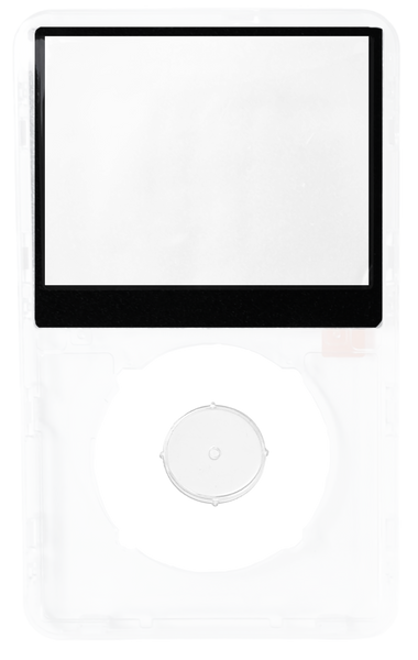 Crystal Clear Transparent Faceplate For Apple iPod Classic 6th 7th Generation A1238 Plastic