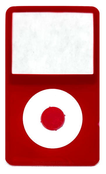 Red Faceplate For Apple iPod Video 5th & 5.5 Generation Plastic A1136