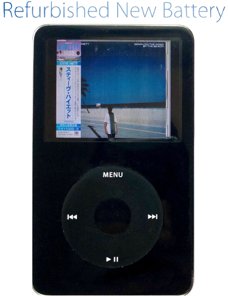 Refurbished Black Apple iPod Video 5th & 5.5 Enhanced New Battery 650mah 850mah A1136