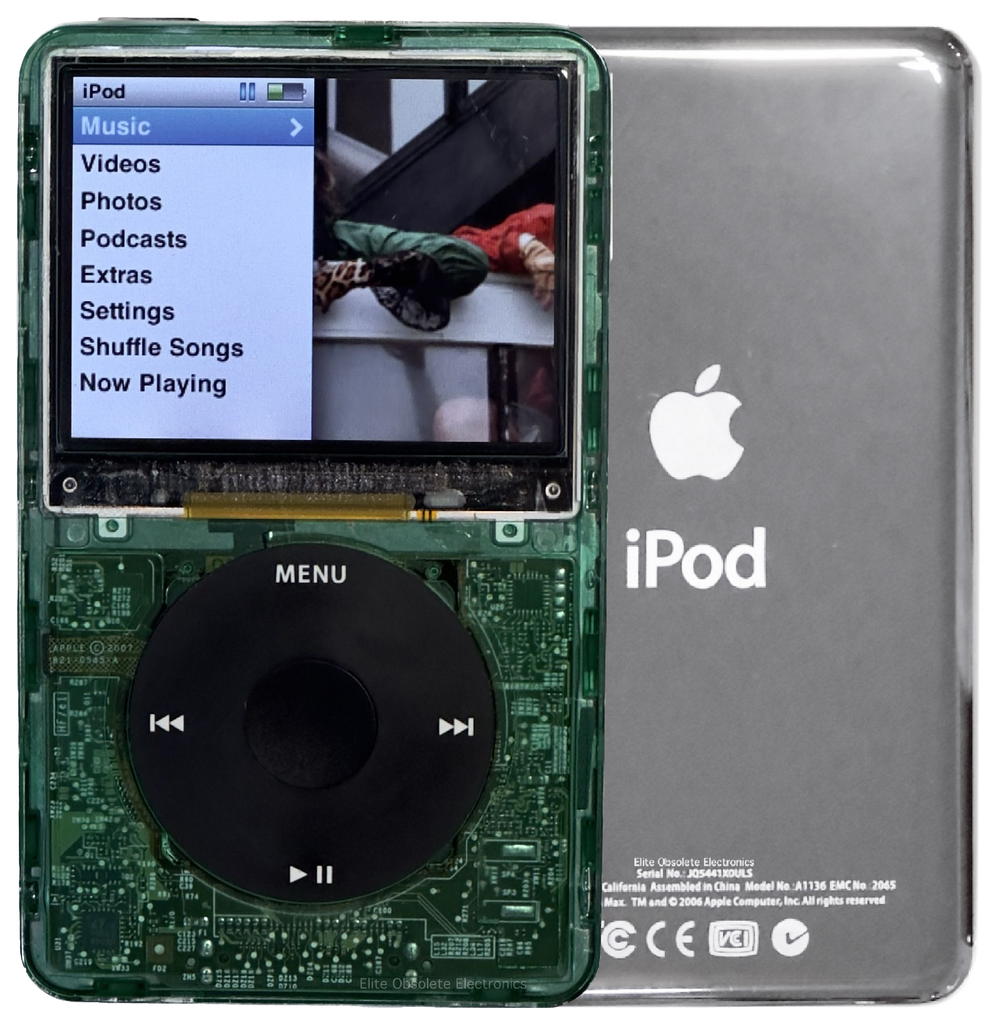 New Apple iPod Classic 6th & 7th Generation Atomic Clover Green New Apple iPod Classic 6th & 7th Generation Atomic Clover Green