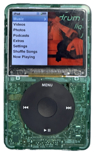 New Apple iPod Classic 6th & 7th Generation Atomic Clover Green / Black / Black (U2 Special Edition Black)