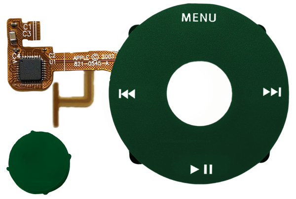Dark Green Click Wheel Flex for Apple iPod Video 5th 5.5 Enhanced A1136