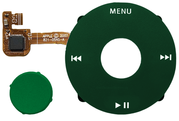 Dark Green Click Wheel Flex for Apple iPod Classic 6th 7th Generation A1238