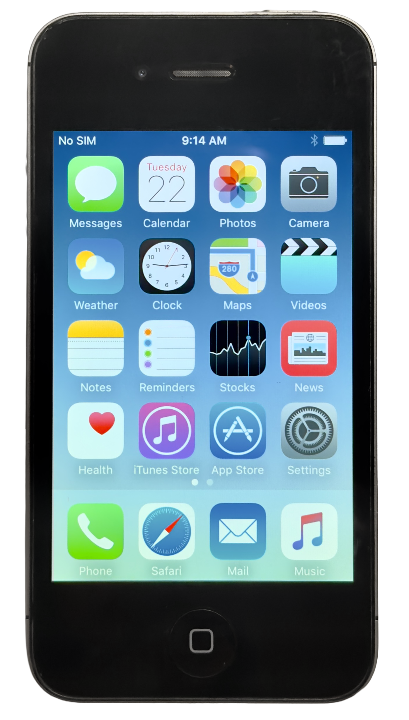 Original Apple iPhone 4S Black 8GB 16GB 32GB iOS 9.3.6 – Elite
