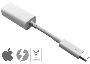 Original Apple Thunderbolt 2 Male to FireWire 800 Female Original Apple Thunderbolt 2 Male to FireWire 800 Female