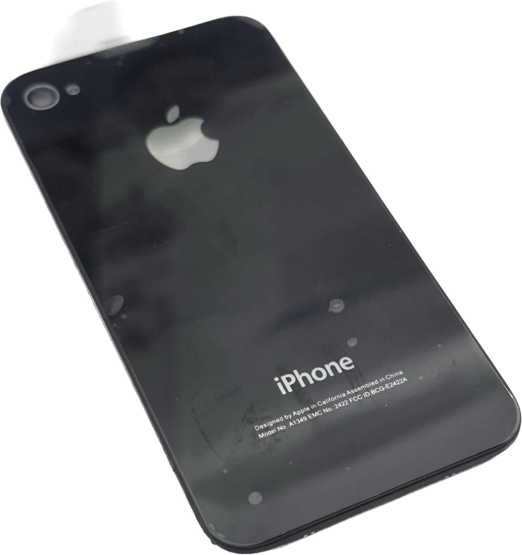 Black Replacement Back Glass for Apple iPhone 4 4S A1332 A1349