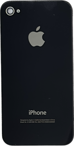 New Black Replacement Back Glass for Apple iPhone 4 4S A1332 A1349 A1387