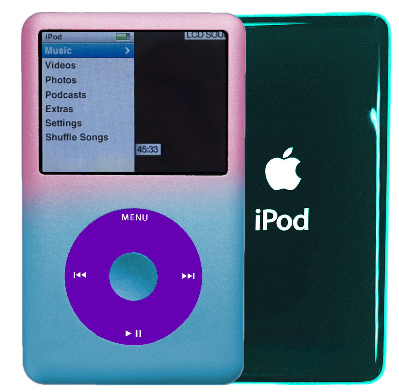 Elite Obsolete Electronics New Custom Apple iPod Classic 6th 7th