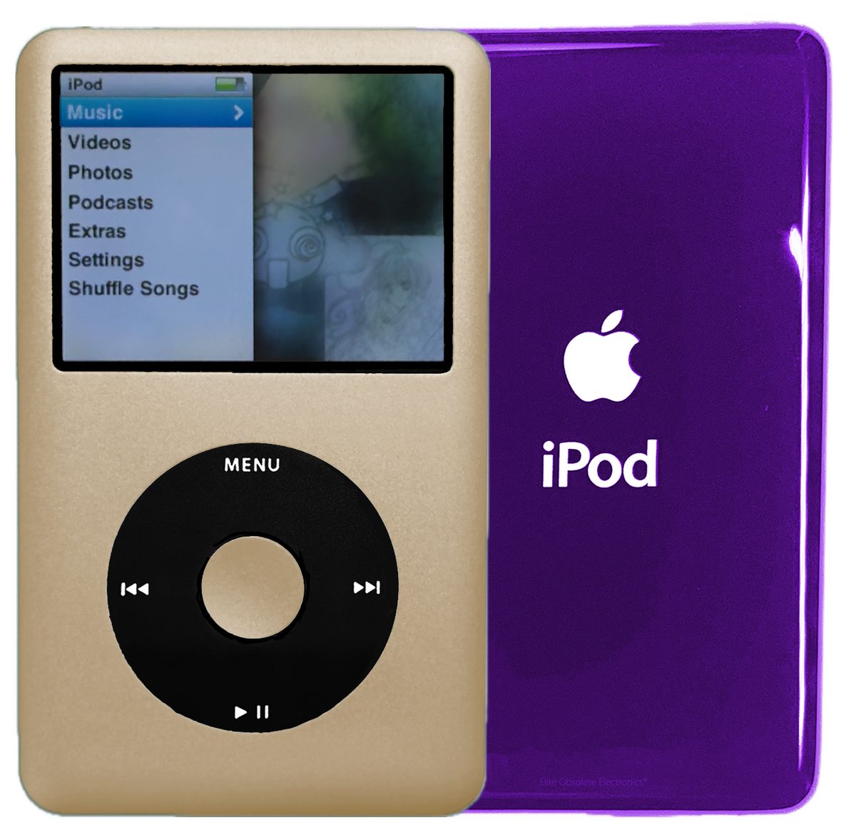 Elite Obsolete Electronics New Custom Apple iPod Classic 6th 7th ...