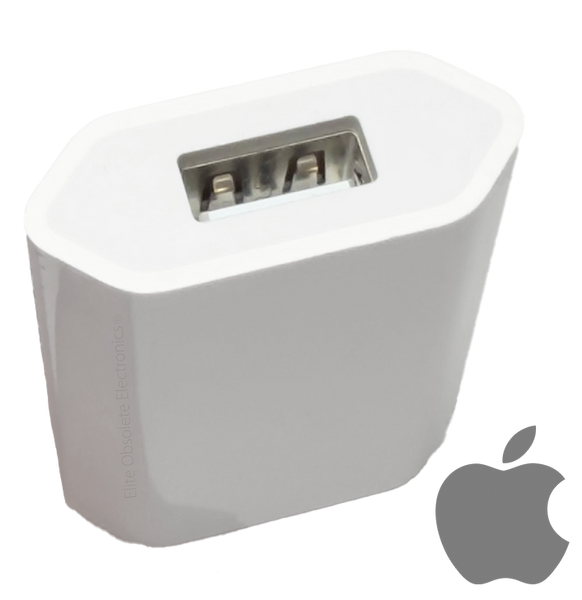 Original Apple Ultra Compact USB A Power Adapter 5W 1A EU European A1400 MD813ZM/A