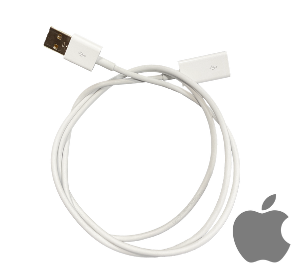 Genuine Apple USB A Keyboard Extension Cable A1031 591-0181 591-0240 (3.1 feet/1 meter)