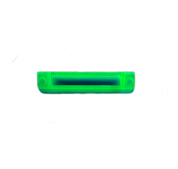 New Atomic Slime Glow Green Transparent Clear Plastic Dock Bezel for Apple iPod Video 5th 5.5 & iPod Classic 6th 7th A1136 A1238