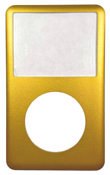 Gold Faceplate For Apple iPod Classic 6th 7th Generation Metal A1238