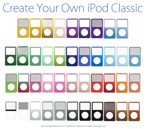 New Create Your Own Apple iPod Classic 6th & 7th Generation 80GB 120GB 160GB 650mah HDD A1238
