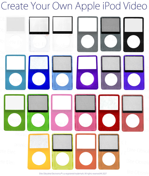 New Create Your Own iPod Video 5th & 5.5 Enhanced Tarkan iFlash SD Card 650mah 2000mah 3000mah A1136