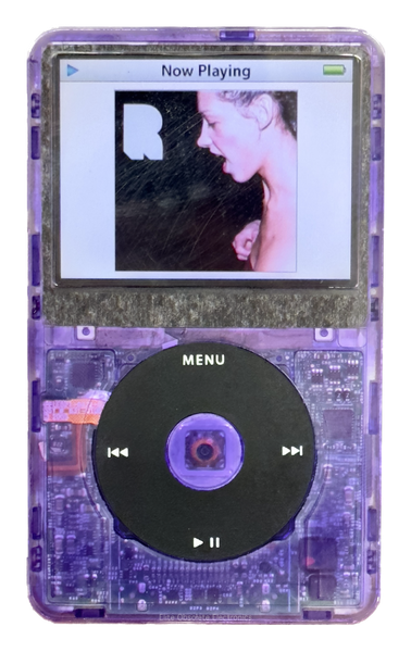 New Apple iPod Video Classic 5th & 5.5 Enhanced Atomic Purple / Black / Atomic Purple (Rose Gold)