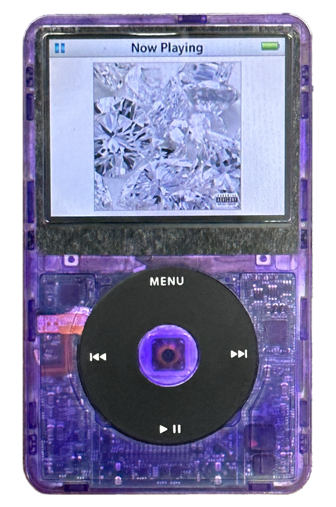 New Apple iPod Video Classic 5th & 5.5 Enhanced Atomic Purple New Apple iPod Video Classic 5th & 5.5 Enhanced Atomic Purple