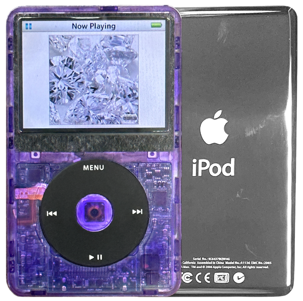 New Apple iPod Video Classic 5th & 5.5 Enhanced Atomic Purple New Apple iPod Video Classic 5th & 5.5 Enhanced Atomic Purple