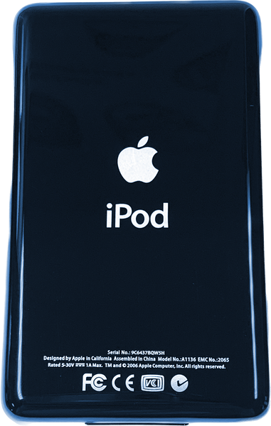 New Apple iPod Video Classic 5th & 5.5 Enhanced Atomic Surfside Aurora / Polychrome / Transparent (Aqua)