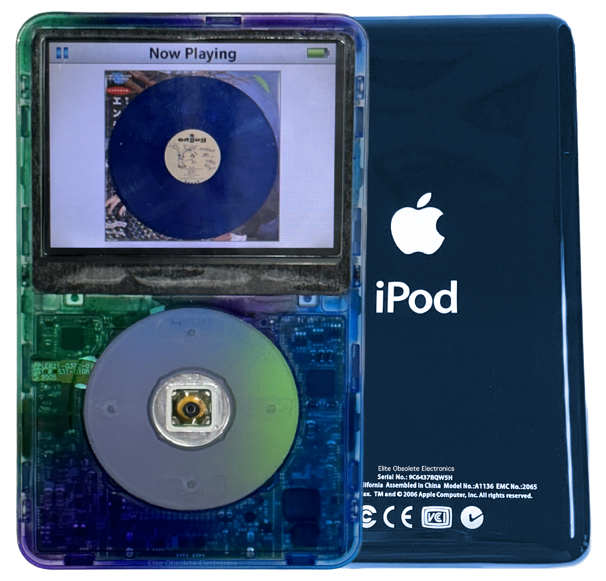 New Apple iPod Video Classic 5th & 5.5 Enhanced Atomic Surfside New Apple iPod Video Classic 5th & 5.5 Enhanced Atomic Surfside