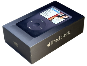 Empty Apple Original Retail Box for iPod Classic 6th Generation Empty Apple Original Retail Box for iPod Classic 6th Generation