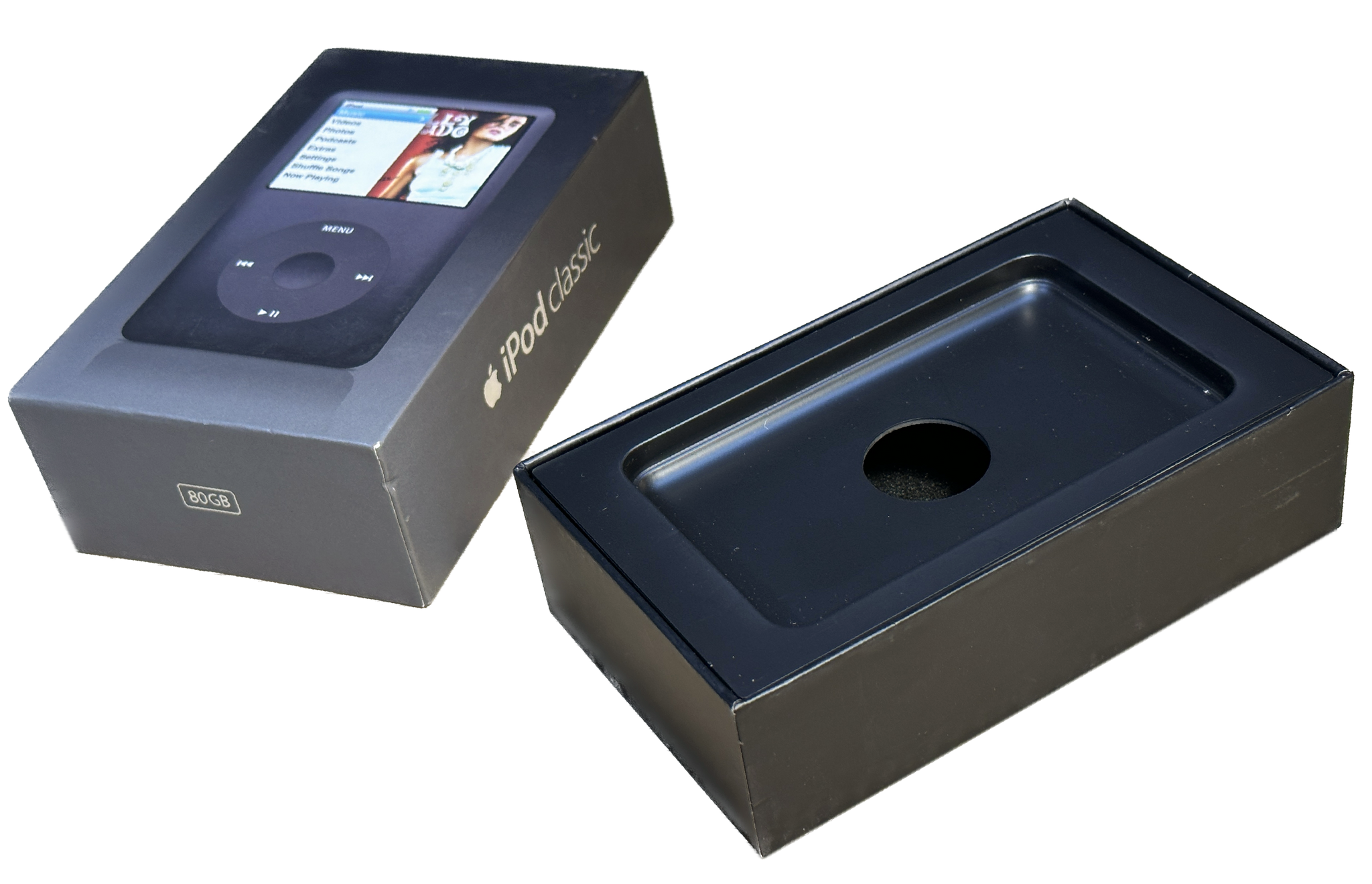 iPod Classic 160G ブラック　箱付き Empty Apple Original Retail Box for iPod Classic 6th Generation