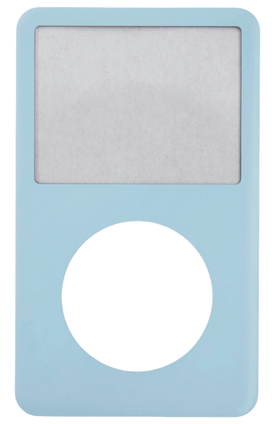Baby Blue Metal Faceplate For Apple iPod Classic 6th 7th Generation A1238 Matte