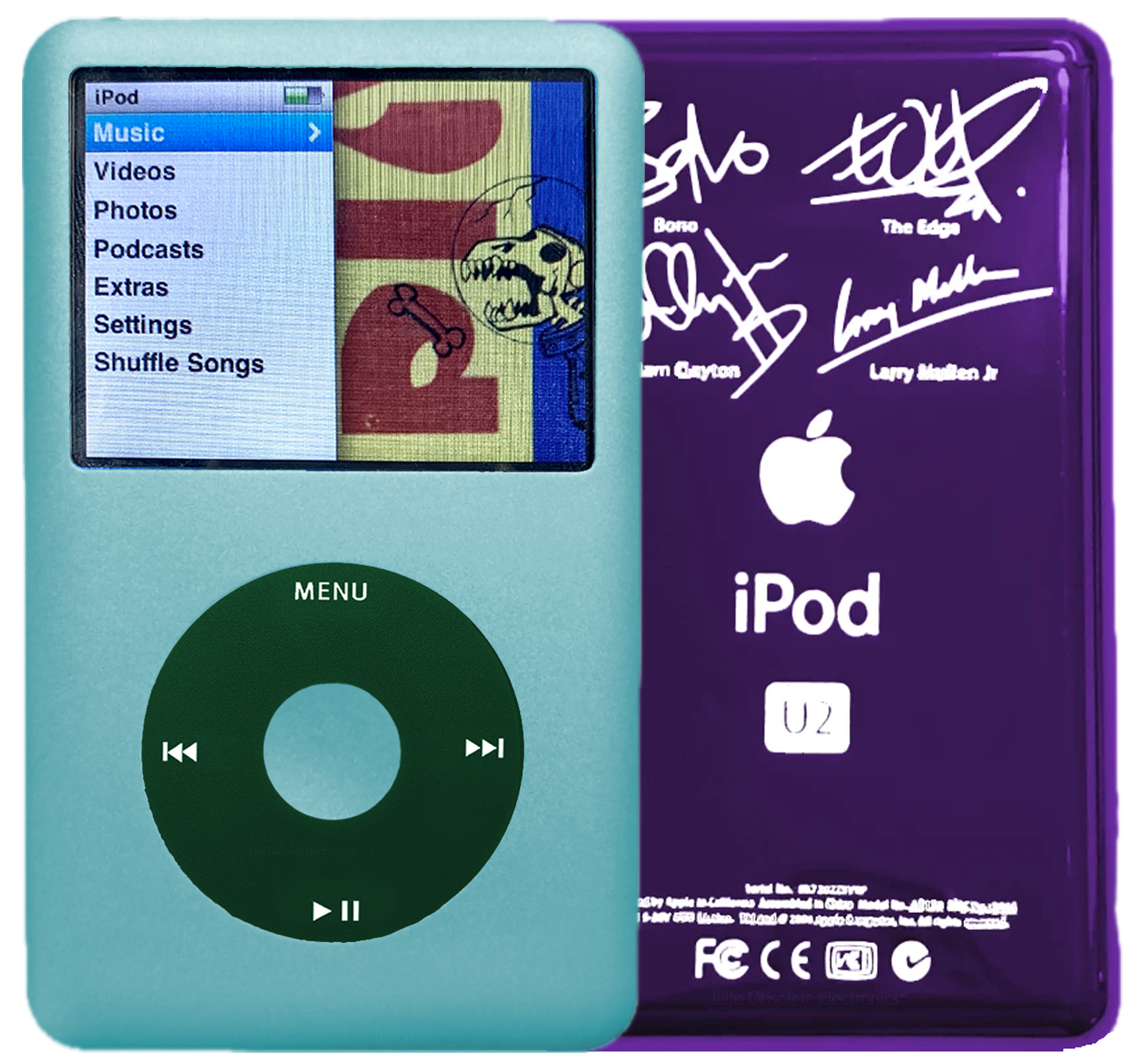 New Apple iPod Classic 6th & 7th Generation Arctic Blue / Dark