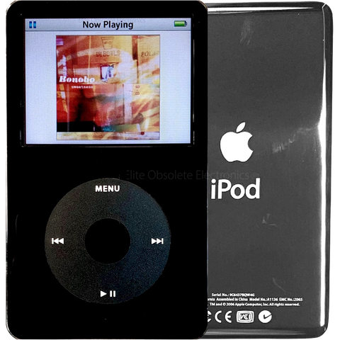 Elite Obsolete Electronics New iPod Video 5th 5.5 Enhanced Black