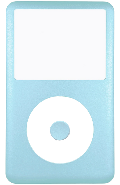 Arctic Blue Faceplate For Apple iPod Classic 6th 7th Generation Metal A1238