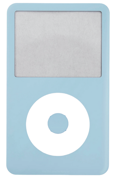 Baby Blue Metal Faceplate For Apple iPod Classic 6th 7th Generation A1238 Matte