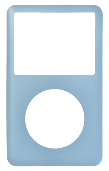 Matte Baby Blue Metal Faceplate For Apple iPod Classic 6th 7th Generation A1238 Matte