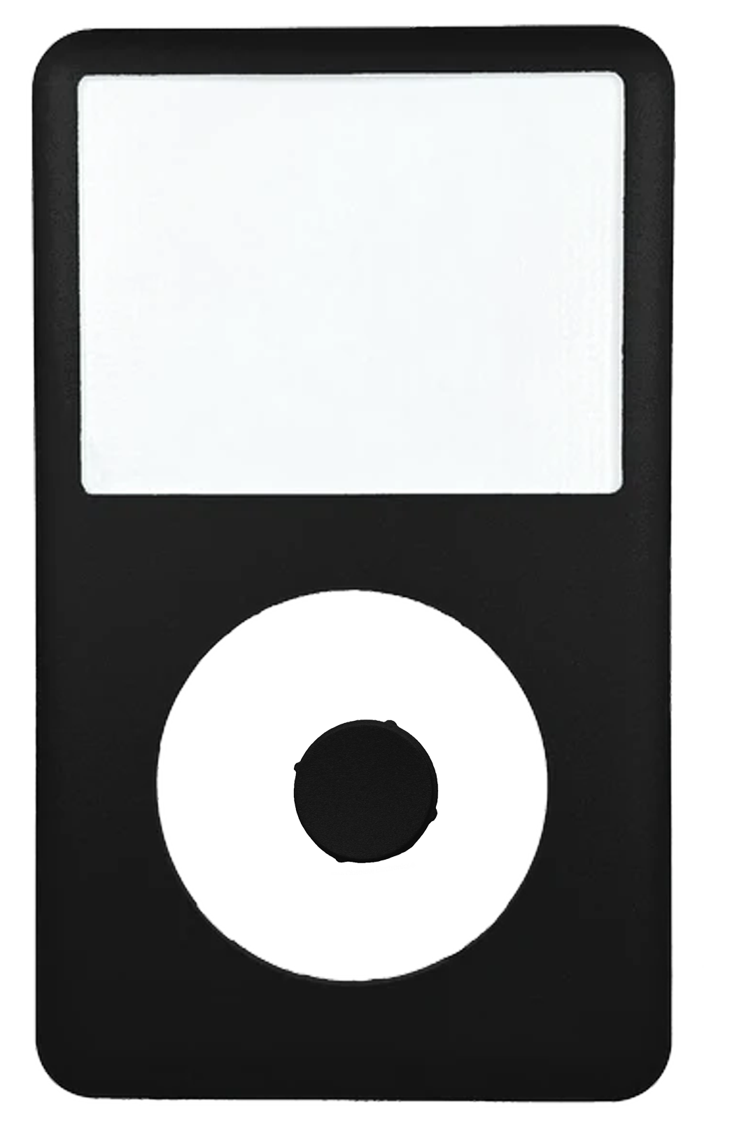 Black Faceplate For Apple iPod Classic 6th 7th Generation Metal