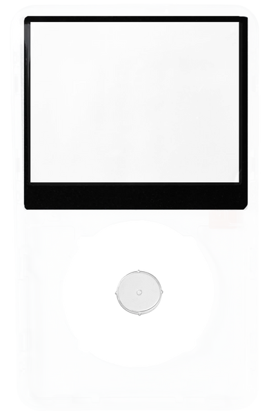 Crystal Clear Transparent Faceplate For Apple iPod Video 5th & 5.5 Generation Plastic A1136