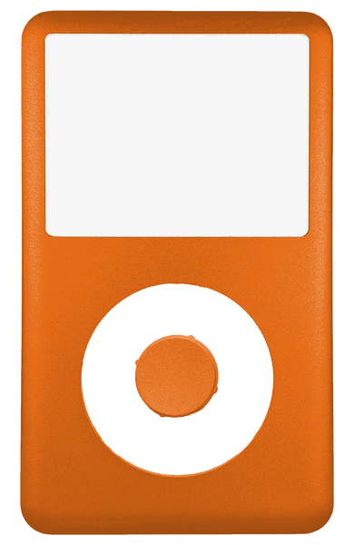 Cosmic Orange Faceplate For Apple iPod Classic 6th 7th Generation Metal A1238
