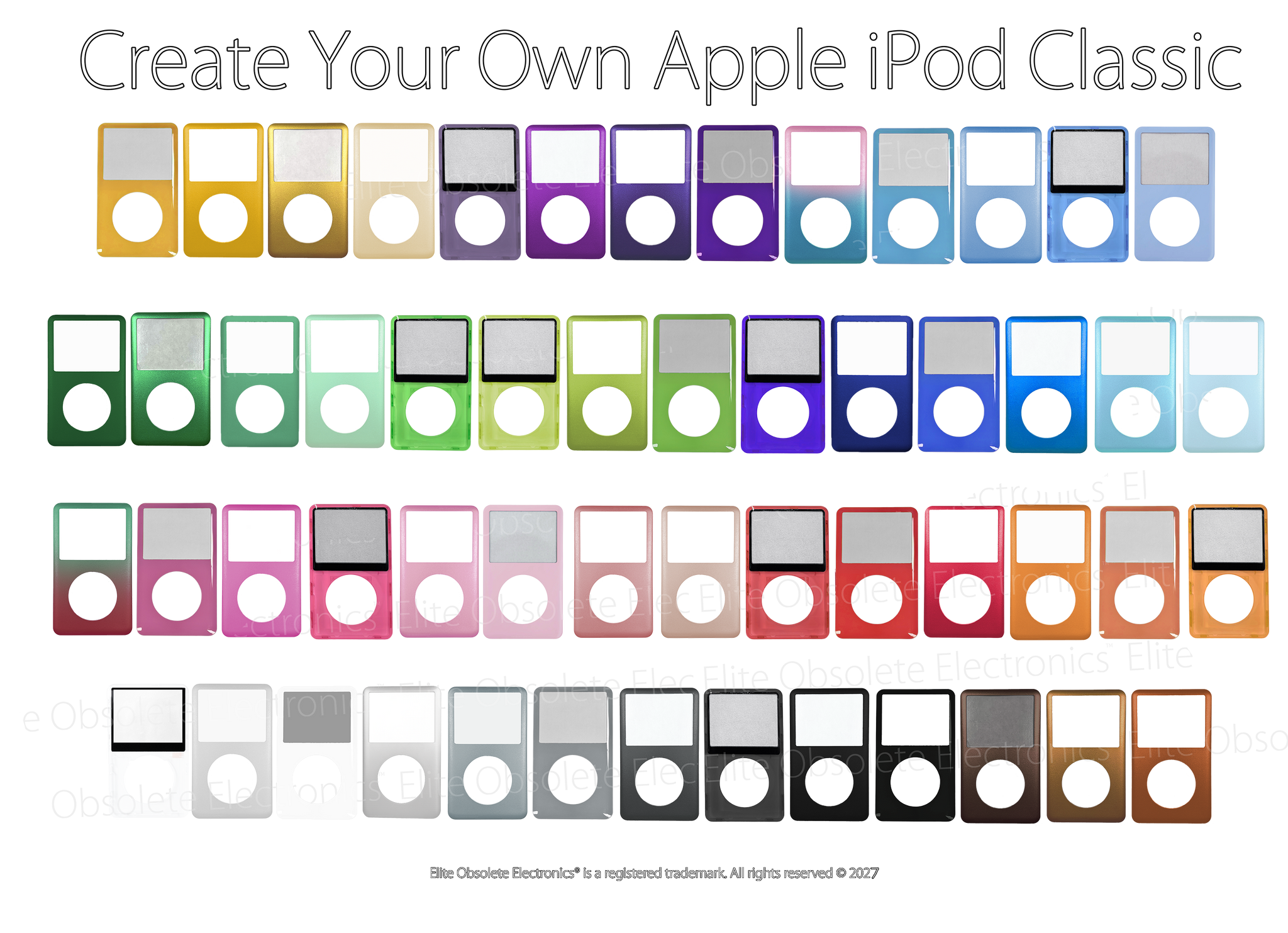 Apple iPod Classic 6th & 7th Generation A1238 – Elite Obsolete