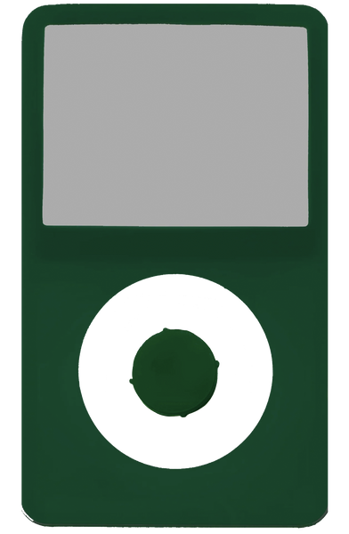 Dark Green Faceplate For Apple iPod Video 5th & 5.5 Generation Plastic A1136