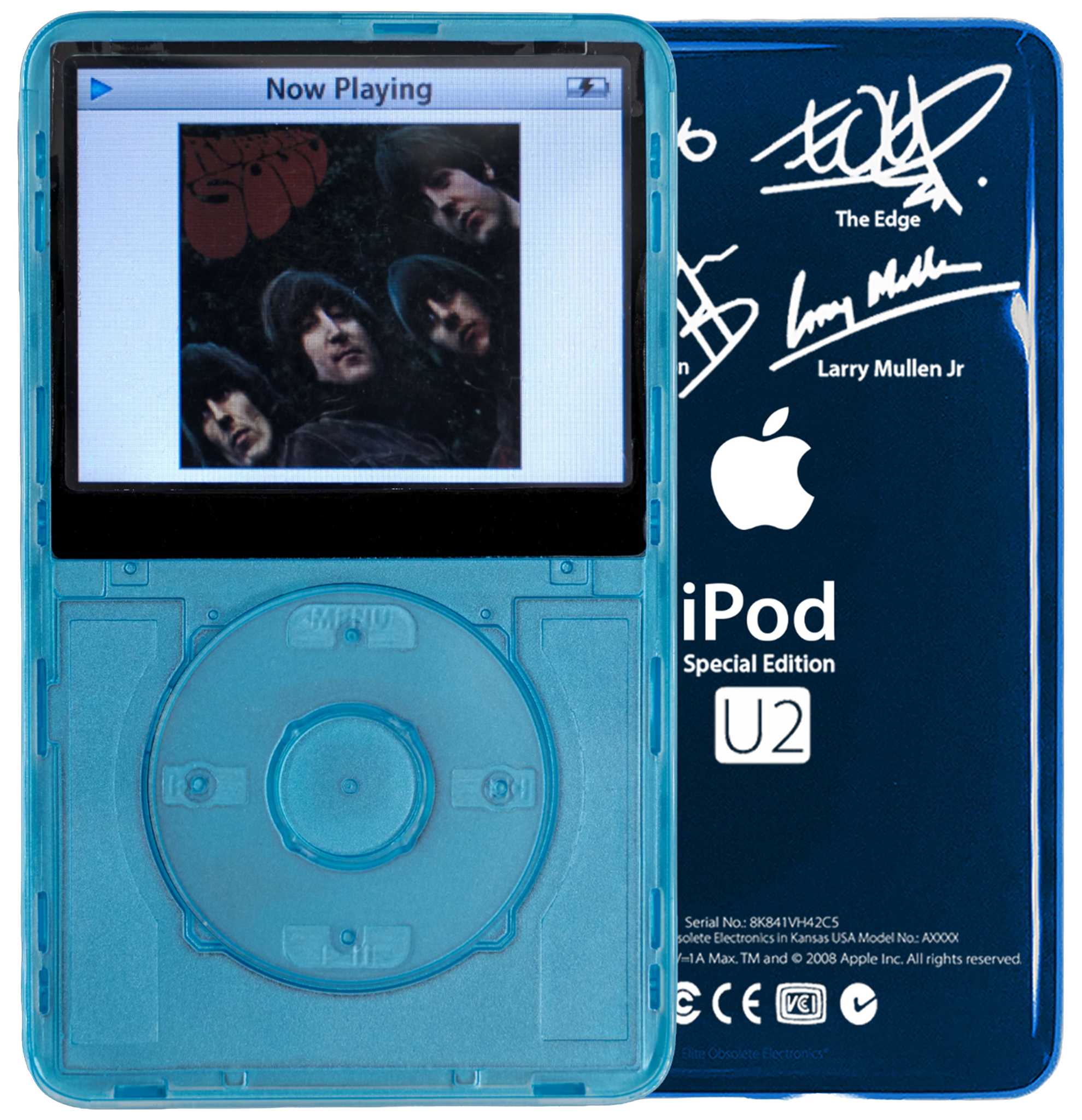 New Apple iPod Video 5th & 5.5 Enhanced Electric Blue / Electric