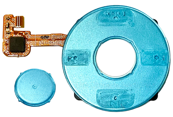 Electric Blue Click Wheel Flex for Apple iPod Classic 6th 7th Generation A1238